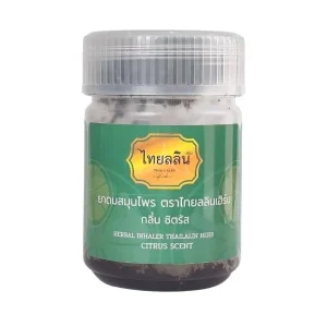 ยาดมสมุนไพรไทยลลิน กลิ่นซิตรัส