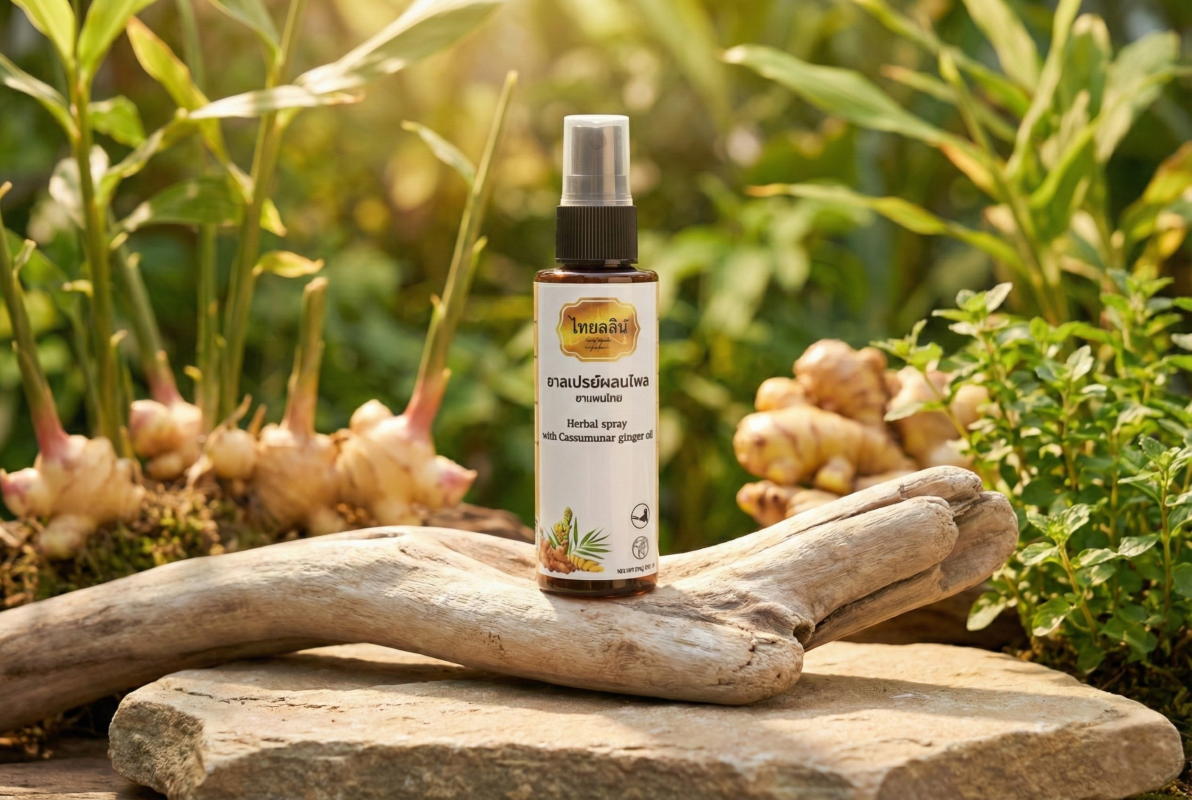 น้ำมันไพล Thailalinherb